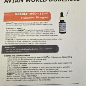 EXZOLT 15ML   RED MITE