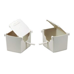 TROPICAL FINCH NESTBOX PLASTIC